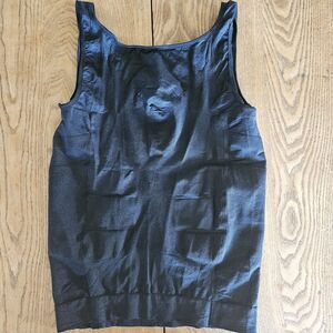 COOFANDY Men's Black XL Compression Shirt Slimming Body Shaper Vest Gym Workout